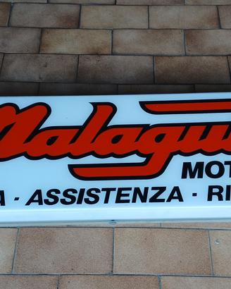 Insegna luminosa Malaguti