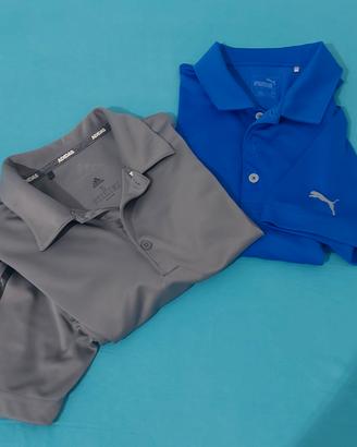 Golf - polo marchio Adidas - Puma