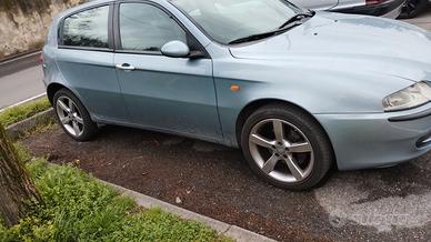 4 cerchi Alessio R17 7j et38 alfa 147 + gomme