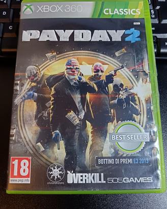 Payday 2 Xbox 360 – Gioco Originale in Ottime Cond
