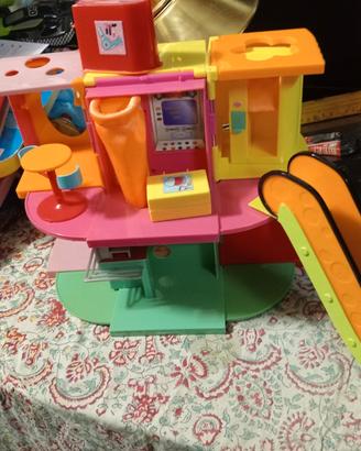 Casa Polly Pocket con scivolo e accessori