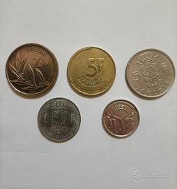 Belgio lotto monete pre-euro 