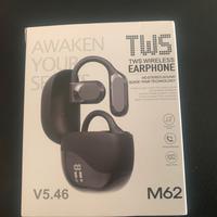 TWS Wireless M62 - Auricolari HD Stereo