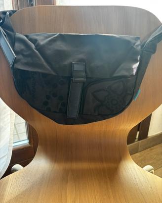 Borsa a tracolla/Messenger Mandarina Duck-Nero