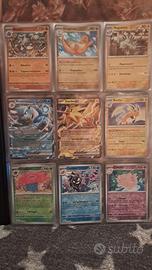 Carte Pokemon 151 reverse e ex e holo