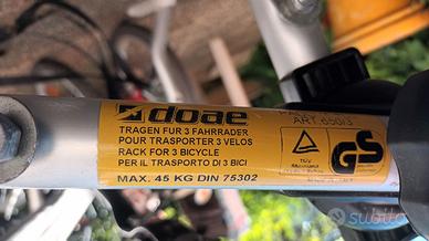 Portabici per auto DOAE Padova