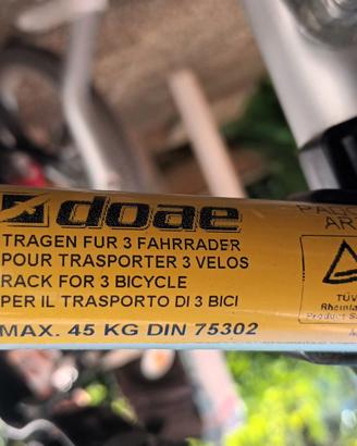 Portabici per auto DOAE Padova