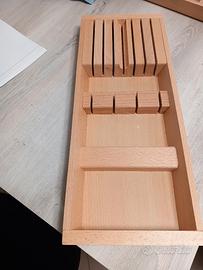 Portacoltelli per cassetto cucina