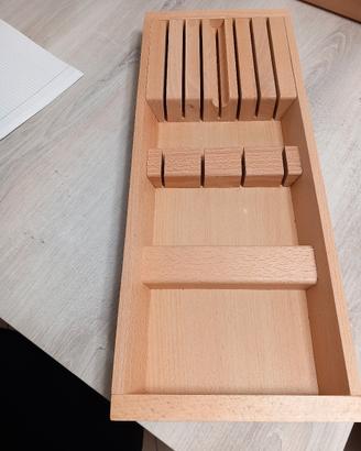 Portacoltelli per cassetto cucina