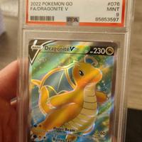 Dragonite V 76/78 Eng PSA 9 - Pokemon Go