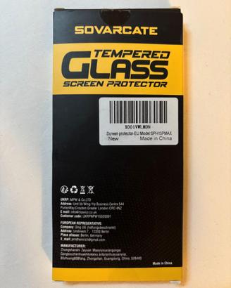 Vetro Temperato iPhone 15 Pro Max SOVARCATE