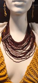 collana in granato