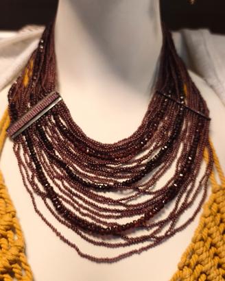 collana in granato