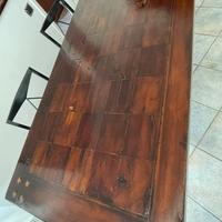 Tavolo antico in legno massello