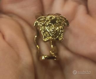 Anello Versace Medusa aperto