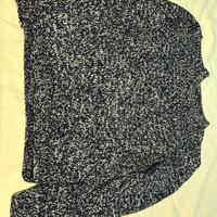 Maglione di Lana - nero&beige