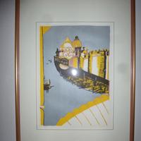 Remo Brindisi - Litografia - Venezia