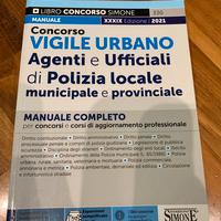 Manuale Vigile Urbano Edizione Simone 2021