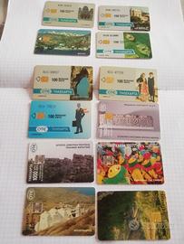 schede telefoniche vintage 