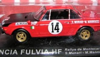 Lancia FULVIA HF Montecarlo 72 Munari 1:43