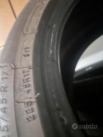 Set di gomme Michelin Primacy 4. 225/45/R17. 91Y