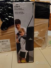 Set Boxe Bambino CRIVIT - Sacco + Guantoni nuovo