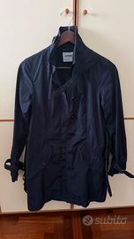 Trench donna Aspesi, blu navy, vintage.