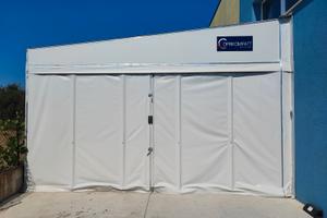 Tenda copertura mobile copritutto