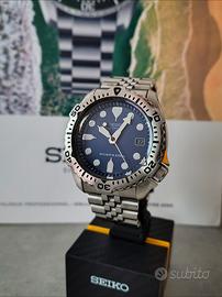 Ultra Raro Seiko 7002 7020 BLU Automatic Diver