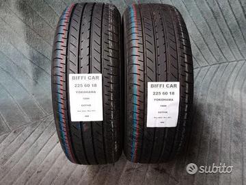 2 gomme 225 60 18 yokohama a466