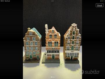 cassette in mignatura dei canali di Amsterdam