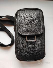 borsetta a tracolla in pelle nera