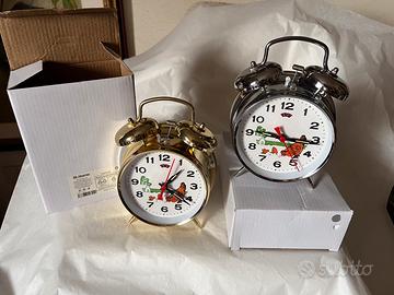 SVEGLIA GALLINA DOPPIA CAMPANA NEW IN BOX