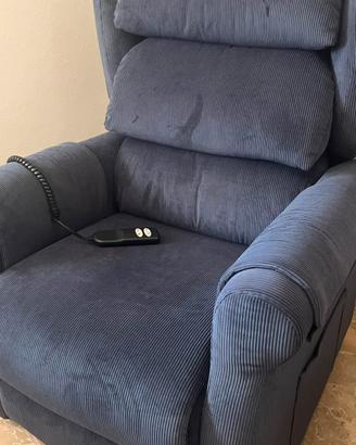 Poltrona relax elettrica alza persona Nuvola  come