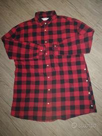 camicia motivo scozzese ragazza  11-12 anni 