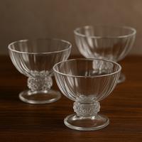 Set 12 coppette vintage in vetro lavorato – Elegan