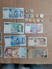 collezione banconote e monete
