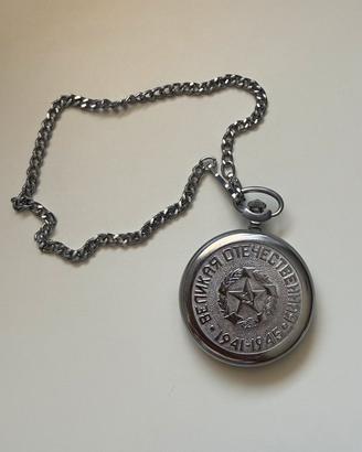Orologio da taschino sovietico Molnija - 1941-1945