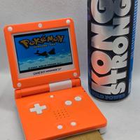 Game Boy Advance Sp IPS V5 Orange Juice Style 