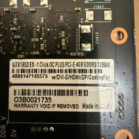 Scheda video GTX1650 EX