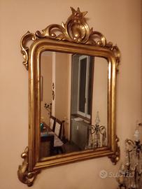 Specchiera antica fine Ottocento