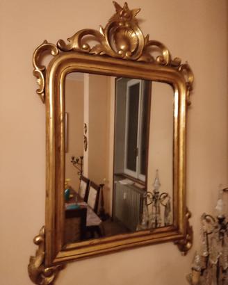 Specchiera antica fine Ottocento