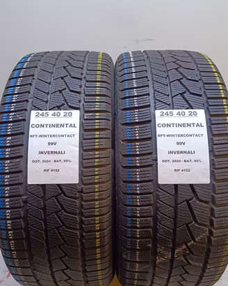 2 GOMME 245 40 20 CONTINENTAL RFT INV RIF4152
