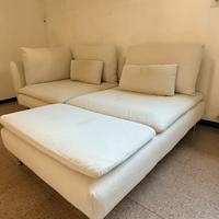 Divano letto Ikea come nuovo + penisola - bianco