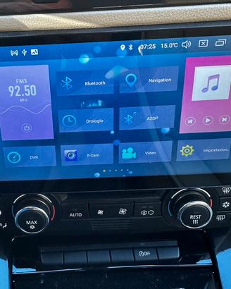 Autoradio XTRONS  mondata su bmw serie. E93