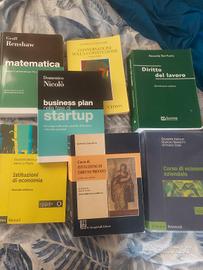 libri universitari di diritto e economia