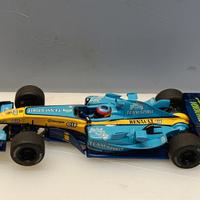 Slot car 1:32 scalextric Renault Alonso f1