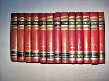 ENCICLOPEDIA-UNIVERSO-13 VOLUMI DE AGOSTINI-NOVARA