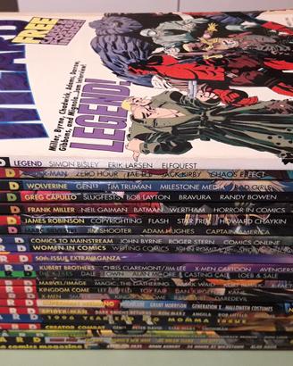 Wizard the comics magazine lotto di 22 albi