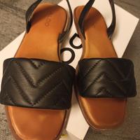 Sandali bassi neri donna n. 35